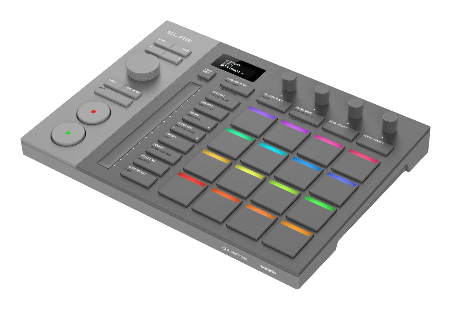 AlphaTheta SLAB MIDI Pad Controller for Serato
