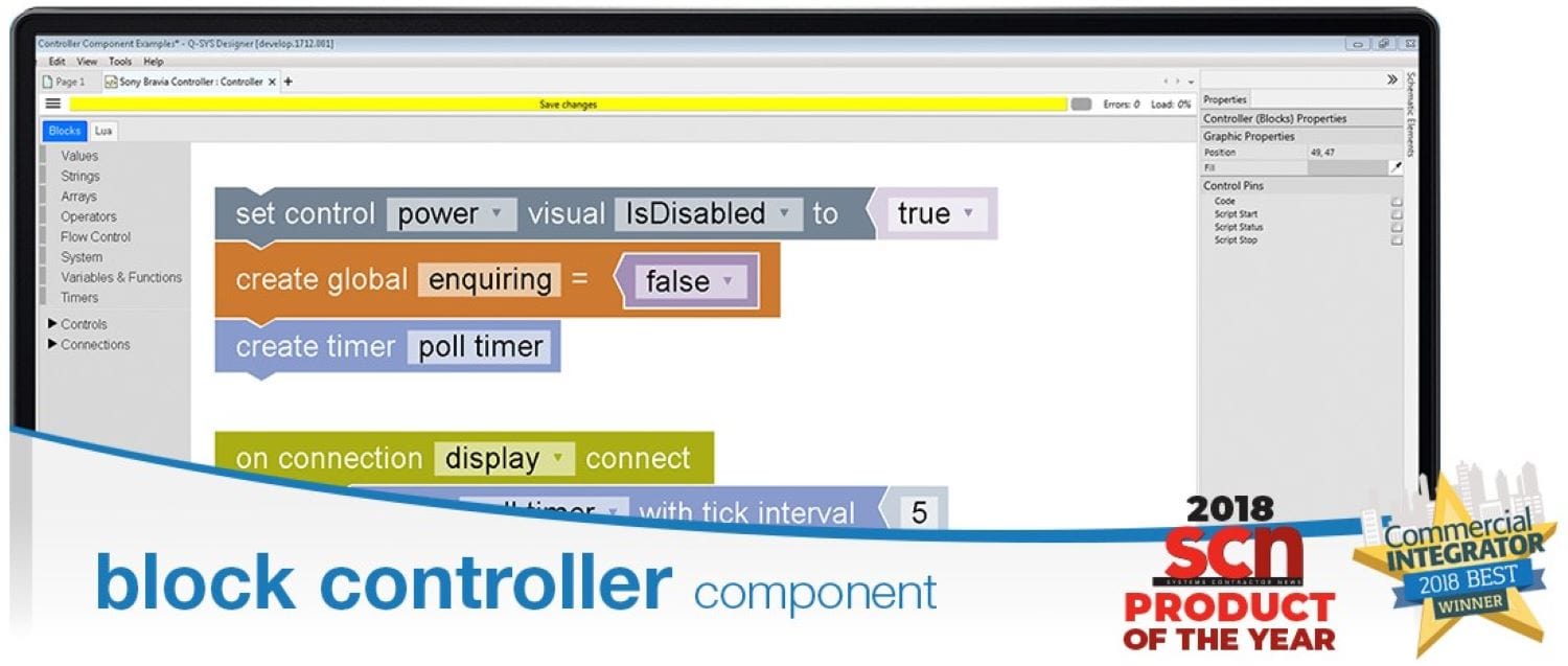 Q-SYS Core 110 Scripting Engine Software License - Perpetual