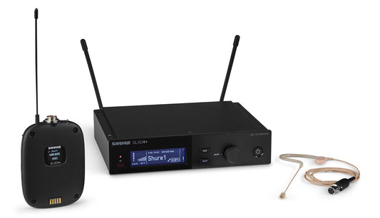 Shure SLXD14+/153T-G57 Digital Wireless Bodypack System, Lavalier, MX153T