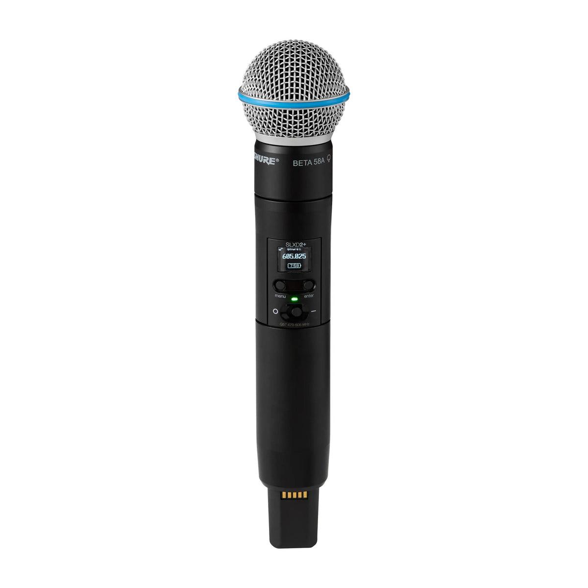 Shure SLXD2+TA/B58=-G57 Handheld Transmitter, Beta58A, TAA