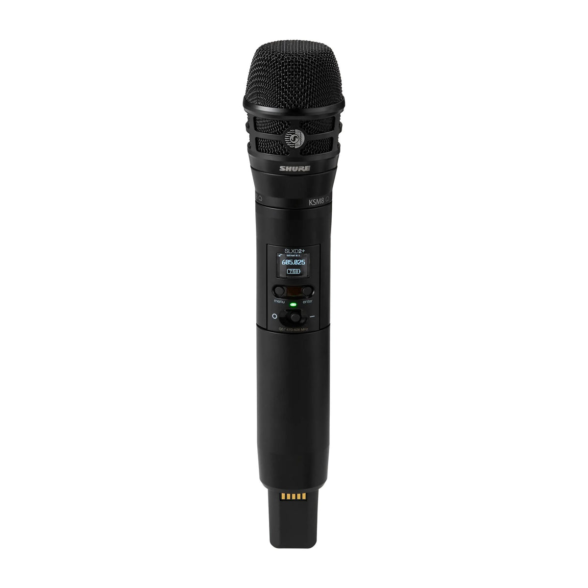 Shure SLXD2+TA/K8B=-G57 Handheld Transmitter, KSM8, TAA