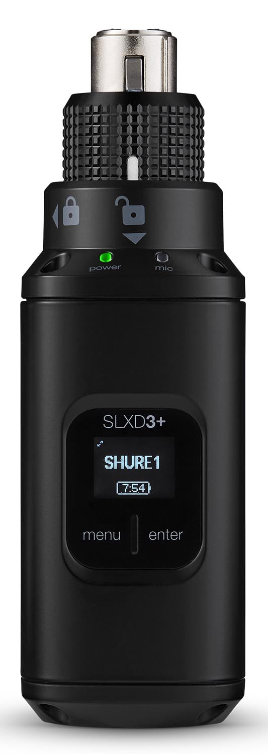 Shure SLXD3+=-G57 Digital Wireless Plug-On Transmitter