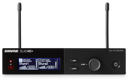 Shure SLXD4D+=-G57 Dual-Channel Digital Wireless Receiver