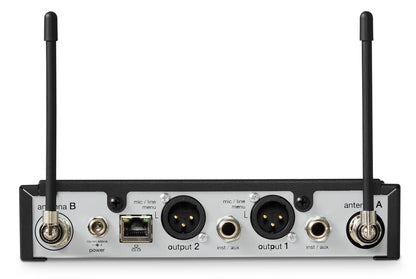 Shure SLXD4D+=-G57 Dual-Channel Digital Wireless Receiver