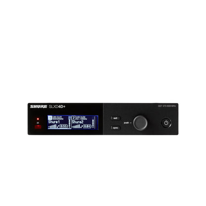 Shure SLXD4D+TA=-G57 Wireless Receiver, Dual, TAA