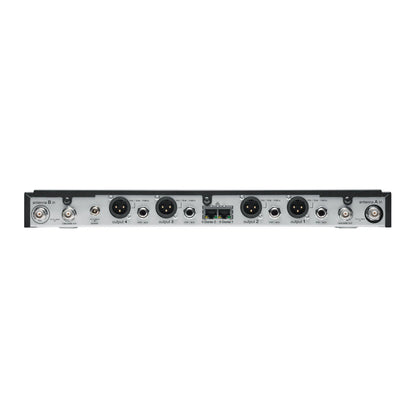 Shure SLXD4QDAN+TA=-G57 Wireless Receiver, Quad, Dante, TAA