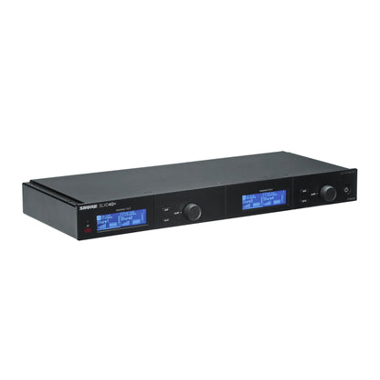 Shure SLXD4QDAN+TA=-G57 Wireless Receiver, Quad, Dante, TAA