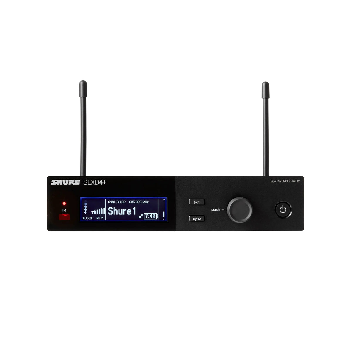Shure SLXD4+TA=-G57 Wireless Receiver, TAA