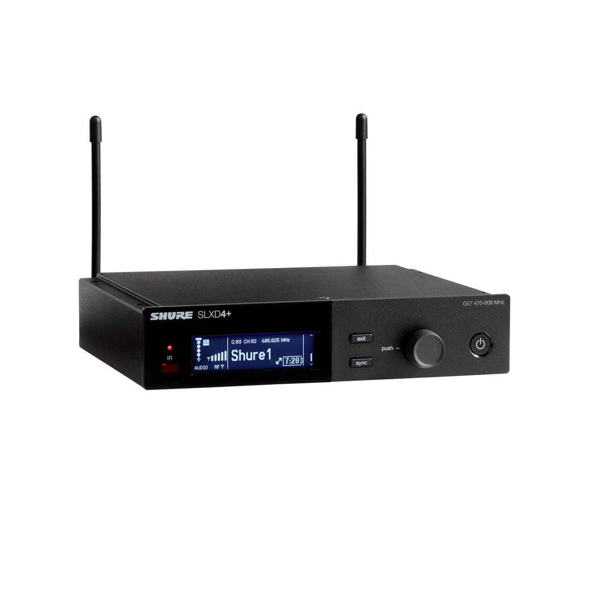 Shure SLXD4+TA=-G57 Wireless Receiver, TAA
