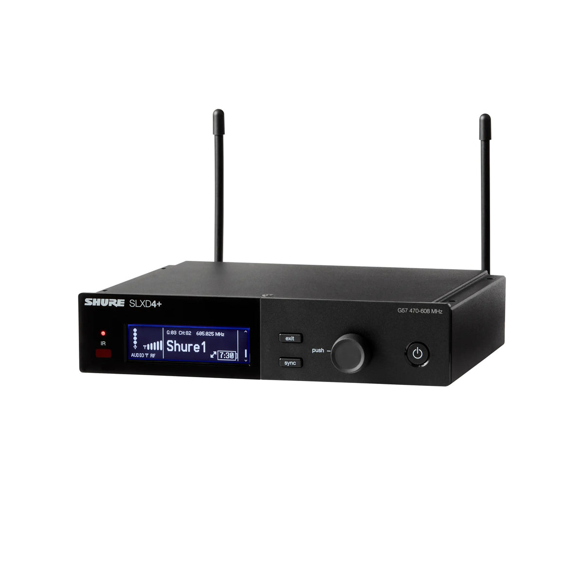 Shure SLXD4+TA=-G57 Wireless Receiver, TAA