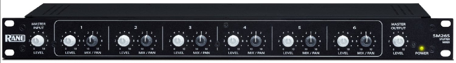 Rane SM26SIMXUS Mixer/Splitter 6-In x 2-Out / 2-In x 6-Out - PSSL ProSound and Stage Lighting