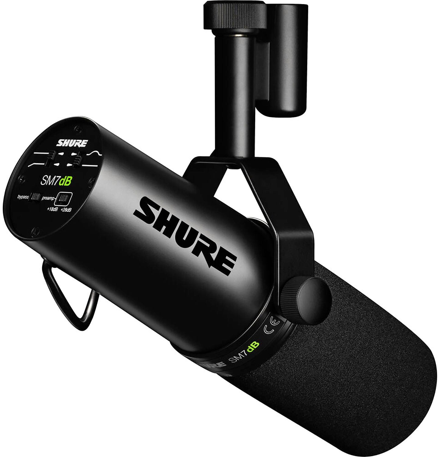 Shure SM7DB Dynamic Vocal Microphone with Built-in Preamp - PSSL ProSound and Stage Lighting