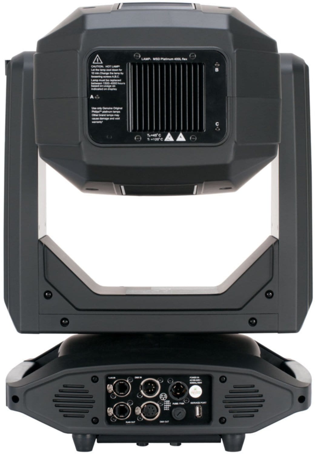 Elation ESM166 / SMARTY-MAX Smarty Max 470 Watt CMY Hybrid SBW Mobing Head Fixture with Foam In-Lay - PSSL ProSound and Stage Lighting