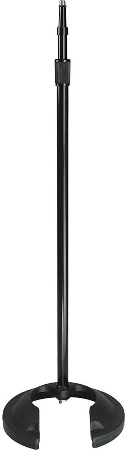 AtlasIED SMS20BIR Heavy Duty Stacking Microphone Stand with Isolation Ring - Black - PSSL ProSound and Stage Lighting