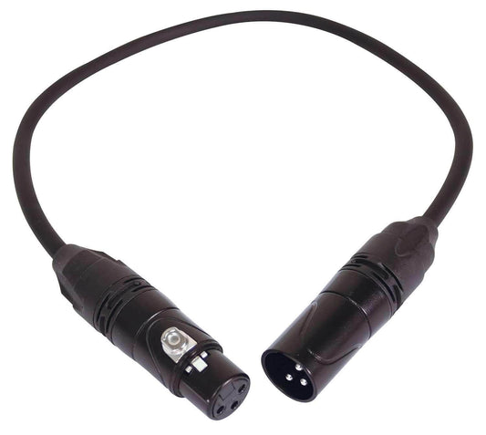 Solena Professional 1.5ft 3-Pin DMX Lighting Cable - Solotech