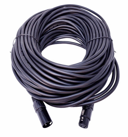 Solena Professional 100ft 3-Pin DMX Lighting Cable