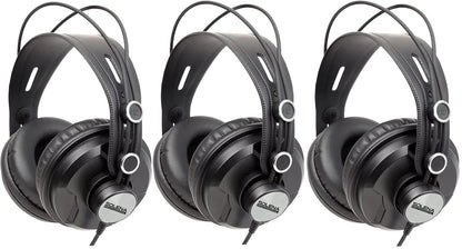 Solena Professional Monitoring Headphones - 3 Pack - PSSL ProSound and Stage Lighting