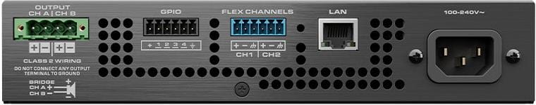 Q-SYS SPA-QF 60x2 2-Channel - 60-Watt per Channel Q-Sys Network Audio Amplifier