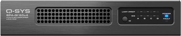 Q-SYS SPA-QF 60x4 4-Channel - 60-Watt per Channell Q-Sys Network Audio Amplifier