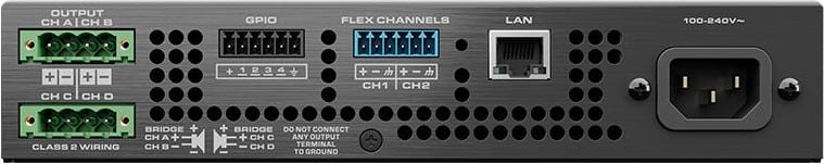 Q-SYS SPA-QF 60x4 4-Channel - 60-Watt per Channell Q-Sys Network Audio Amplifier