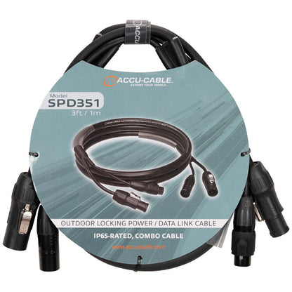 Elation SPD351;3-Foot, 5pin DMX & IP65 CMB CBL