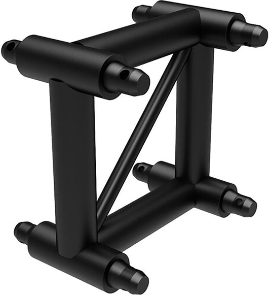 Global Truss SQ-29125P-BLK 4.92-Inch (125mm) Truss Spacer - Matte Black - PSSL ProSound and Stage Lighting