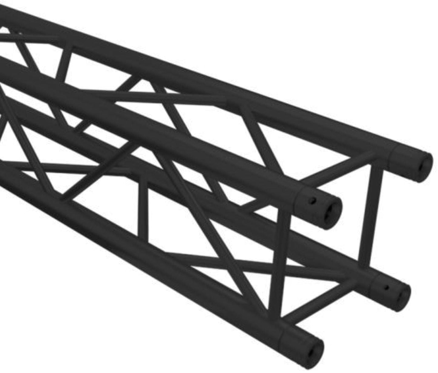 Global Truss SQ-4113 Black Lighting Truss 12-Inch F34 8.20 Foot Segment - PSSL ProSound and Stage Lighting