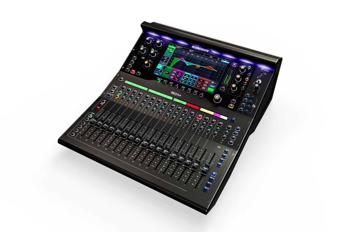 Allen & Heath AH-SQ-5-PLUS SQ5+ RackUltra FX Enabled 48-channel Digital Mixer with DEEP Processing