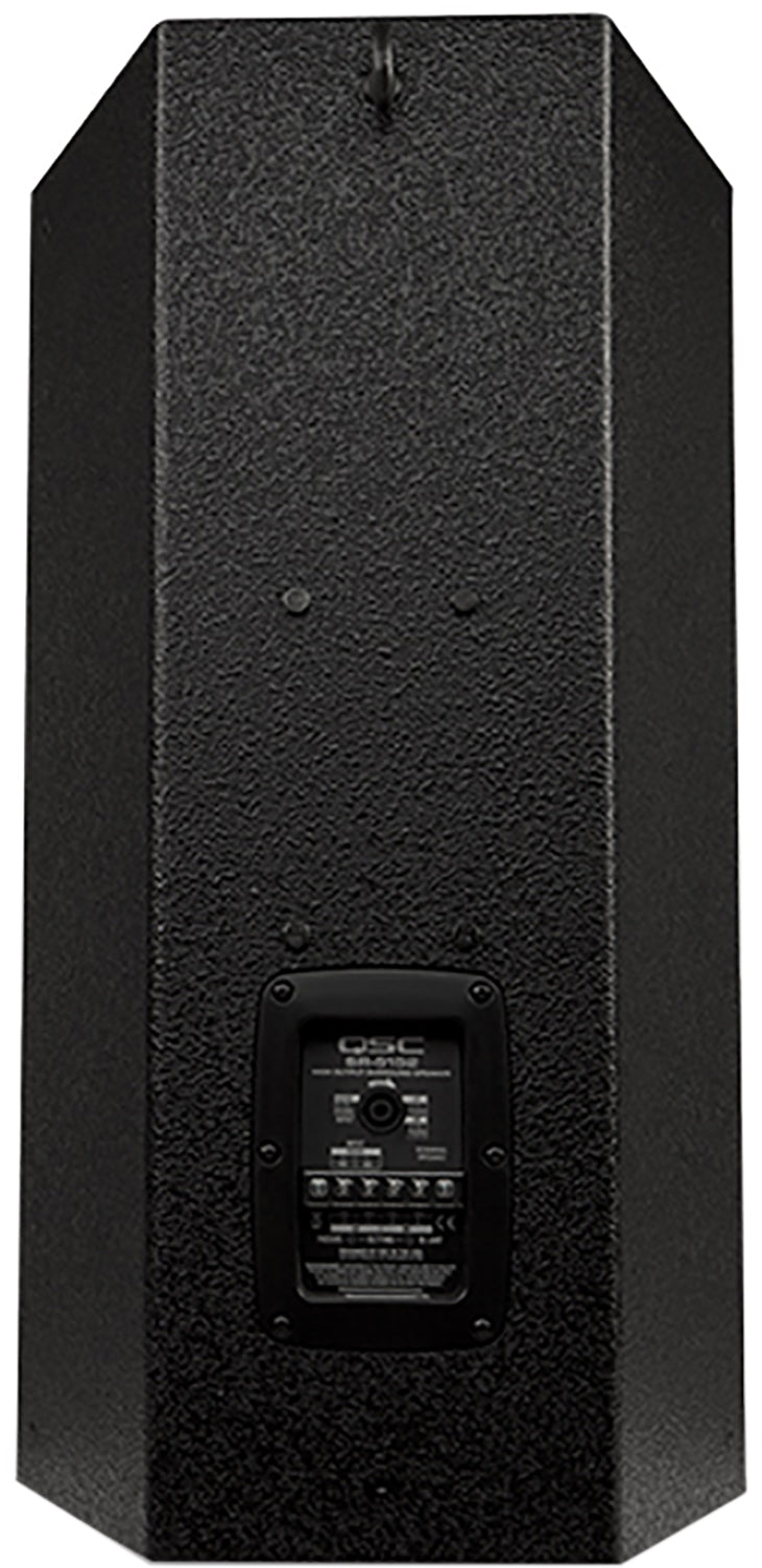 Q-SYS SR-5152 2-Way Very High-Out 15-inch Selectable Bi-Amp or Passive Loudspeaker - Black - PSSL ProSound and Stage Lighting