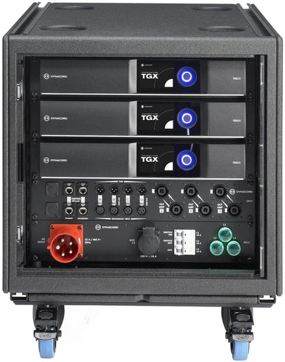 Electro-Voice SR20TGX-US Amplifier System Rack with 3x TGX20-US Amplifiers - ProSound and Stage Lighting