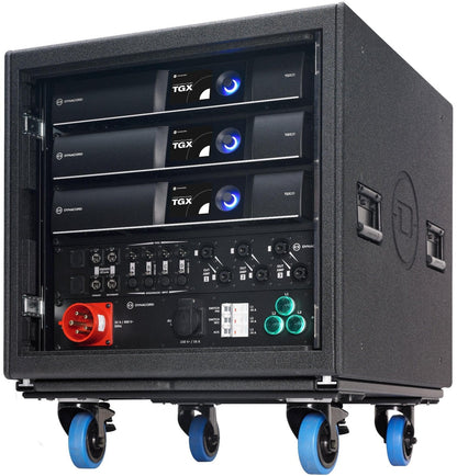 Electro-Voice SR20TGX-US Amplifier System Rack with 3x TGX20-US Amplifiers - ProSound and Stage Lighting