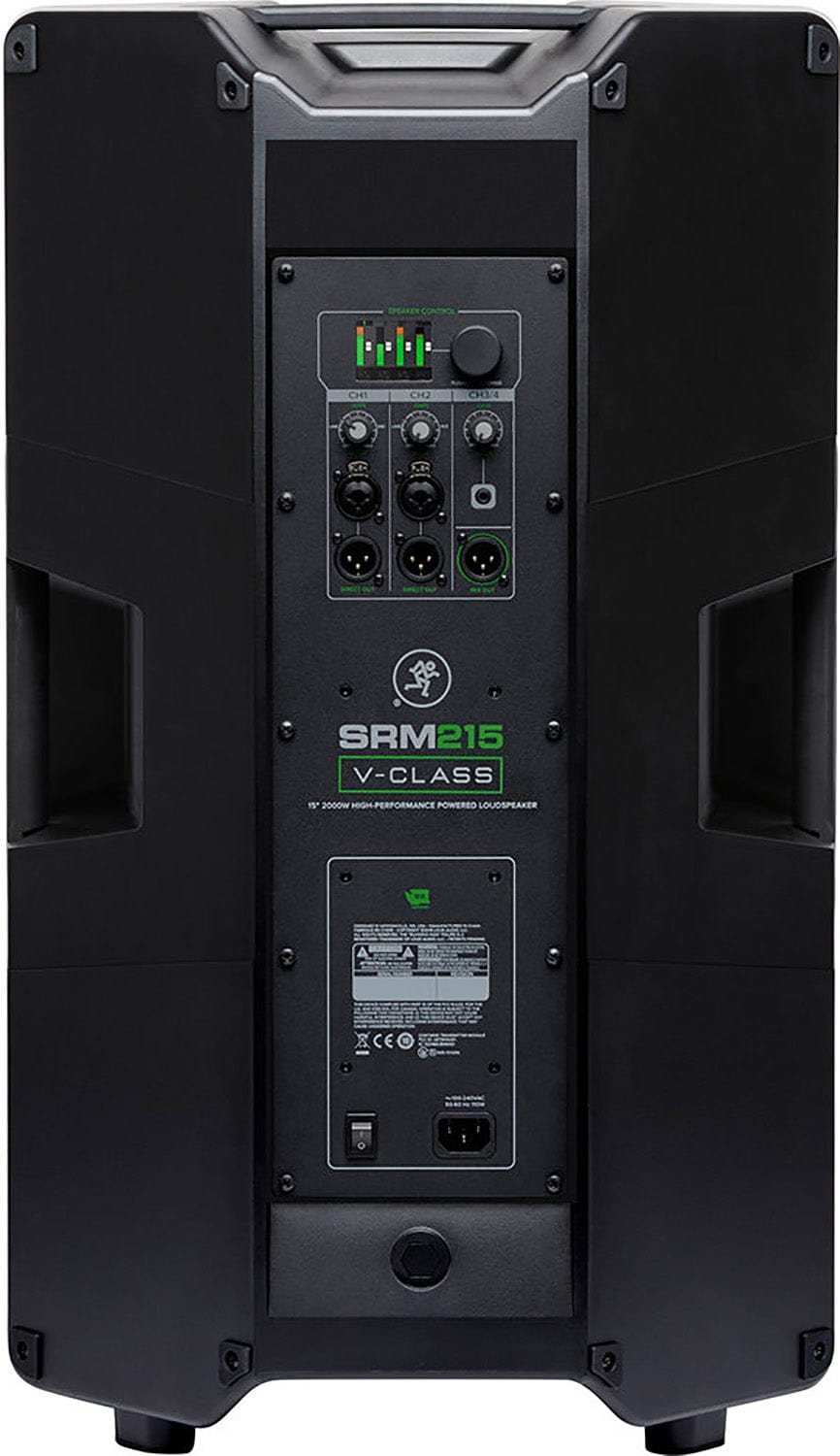 Mackie SRM215 V-Class 15” 2000W High-Performance Powered Loudspeaker - PSSL ProSound and Stage Lighting