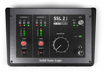 Solid State Logic SSL 2 MKII 2x2 USB-C 32-Bit Audio Interface