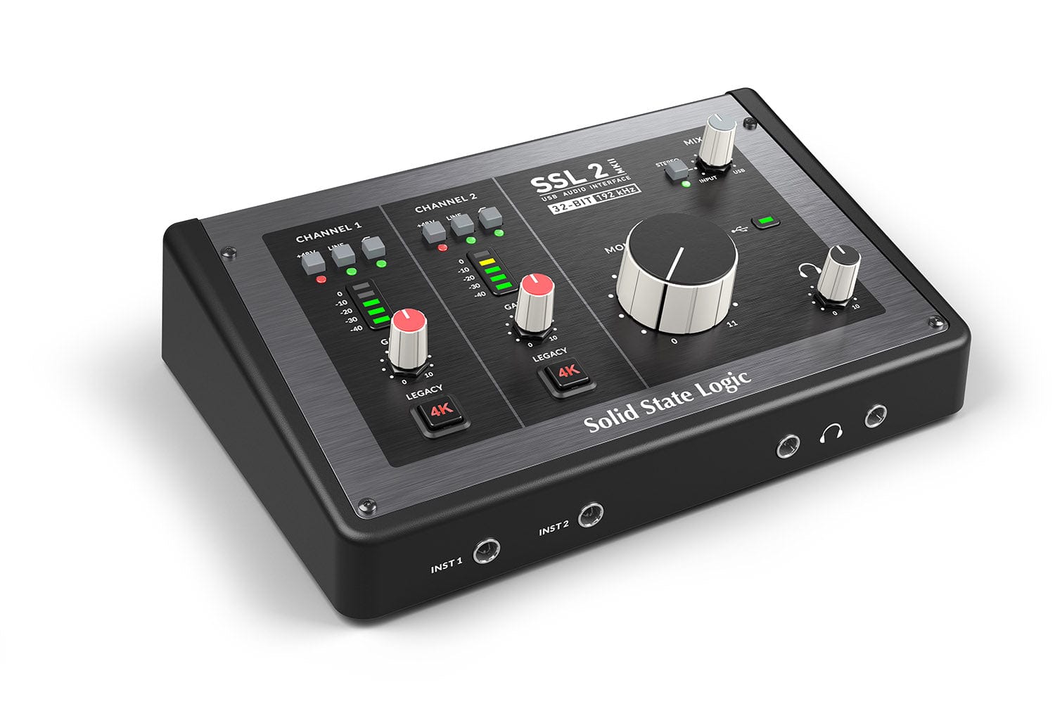 Solid State Logic SSL 2 MKII 2x2 USB-C Audio Interface – Solotech