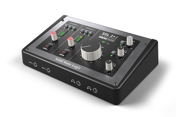 32 Bit Audio Interface Solid State Logic SSL 2+ MKII 2x4 USB-C Audio Interface – Solotech