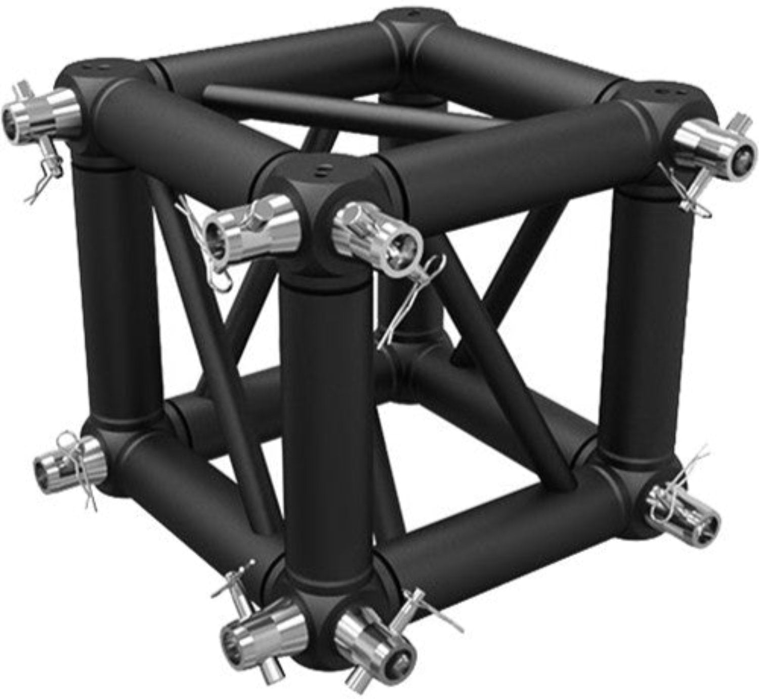 Global Truss ST-UJB-12/BLK/MTE Universal Junction Block - Black Matte - PSSL ProSound and Stage Lighting