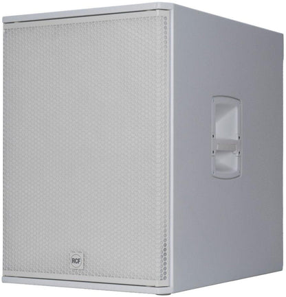 RCF SUB18-AX-W Active 18 Inch Powered Subwoofer with 2200 Watt Class-D Amplifier - White - PSSL ProSound and Stage Lighting