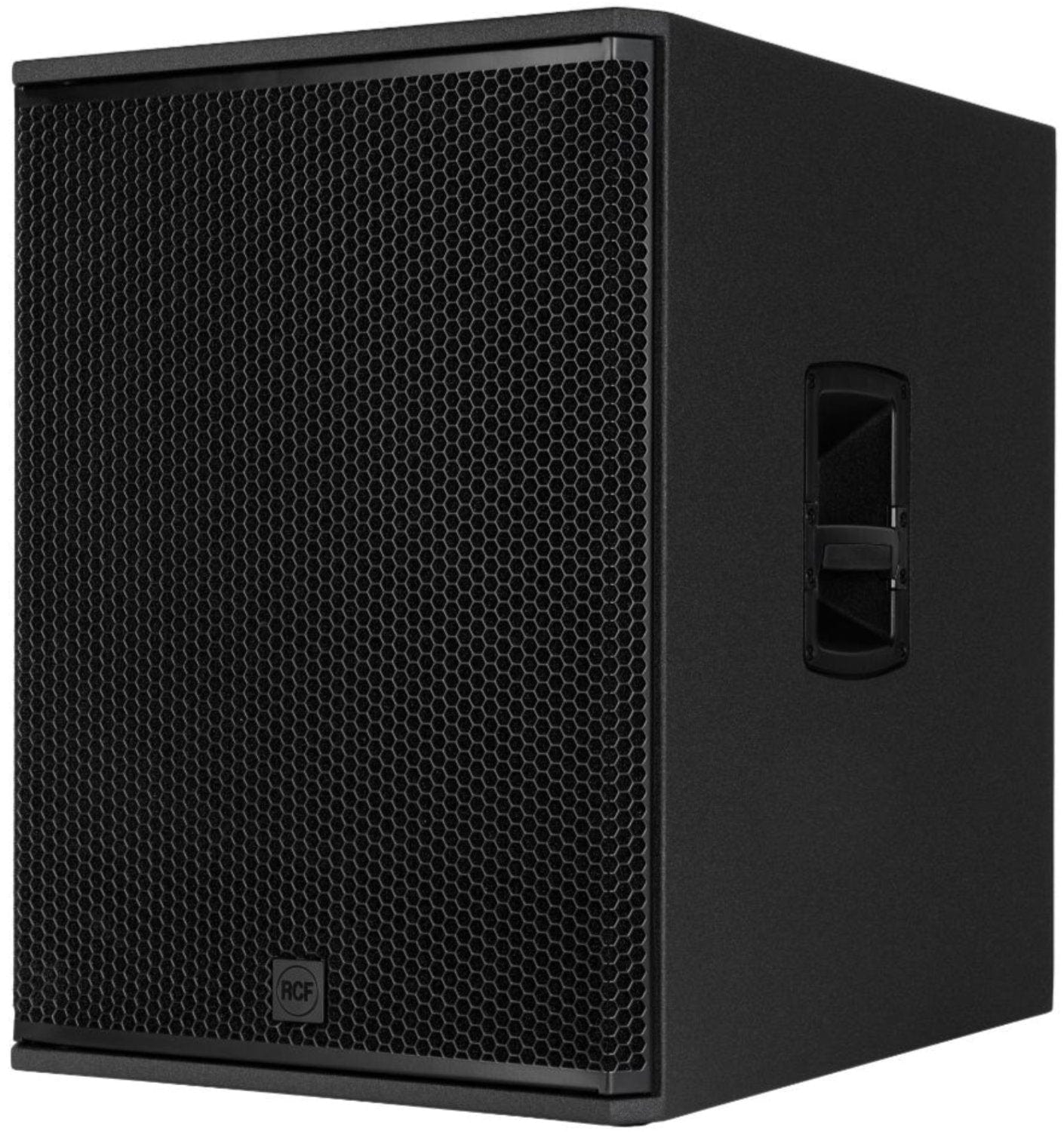 RCF SUB18-AX Active 18 Inch Powered Subwoofer with 2200 Watt Class-D Amplifier - Black - PSSL ProSound and Stage Lighting