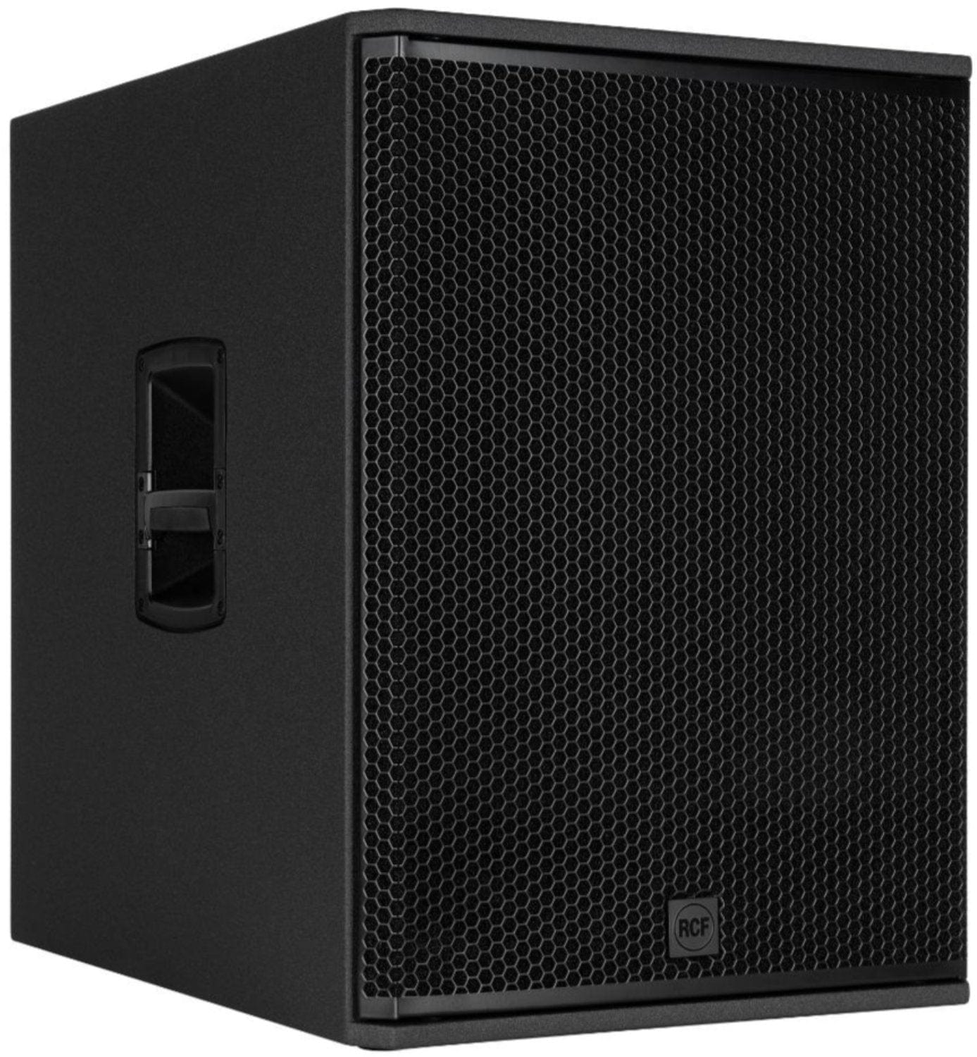 RCF SUB18-AX Active 18 Inch Powered Subwoofer with 2200 Watt Class-D Amplifier - Black - PSSL ProSound and Stage Lighting