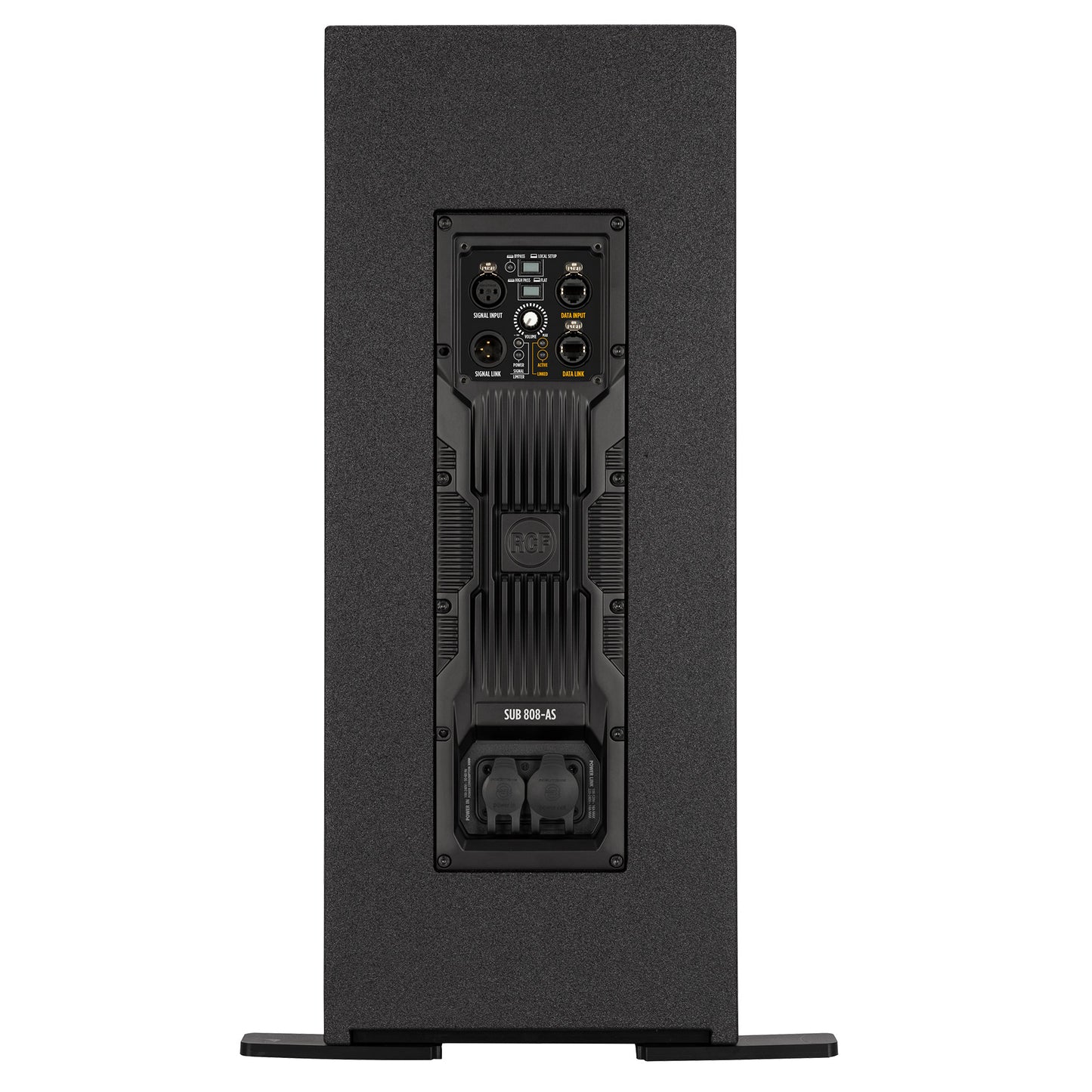 RCF SUB 808-AS Active 2000W Dual 8" Subwoofer (RDNET Ready)