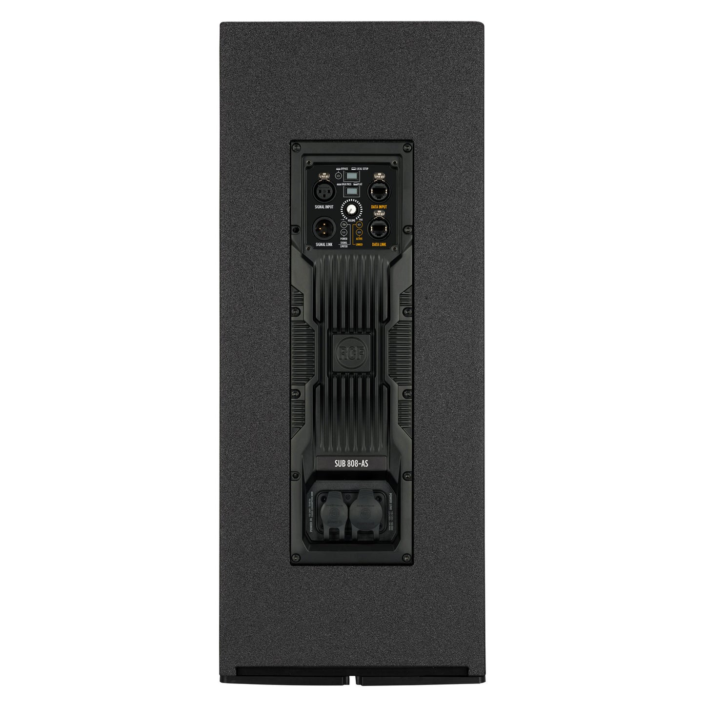 RCF SUB 808-AS Active 2000W Dual 8" Subwoofer (RDNET Ready)