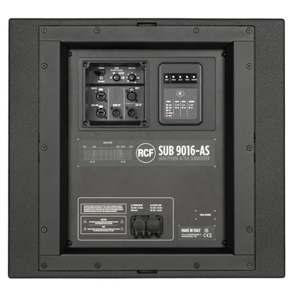 RCF SUB 9016-AS Active 4000W 16" Subwoofer (RDNET Ready)