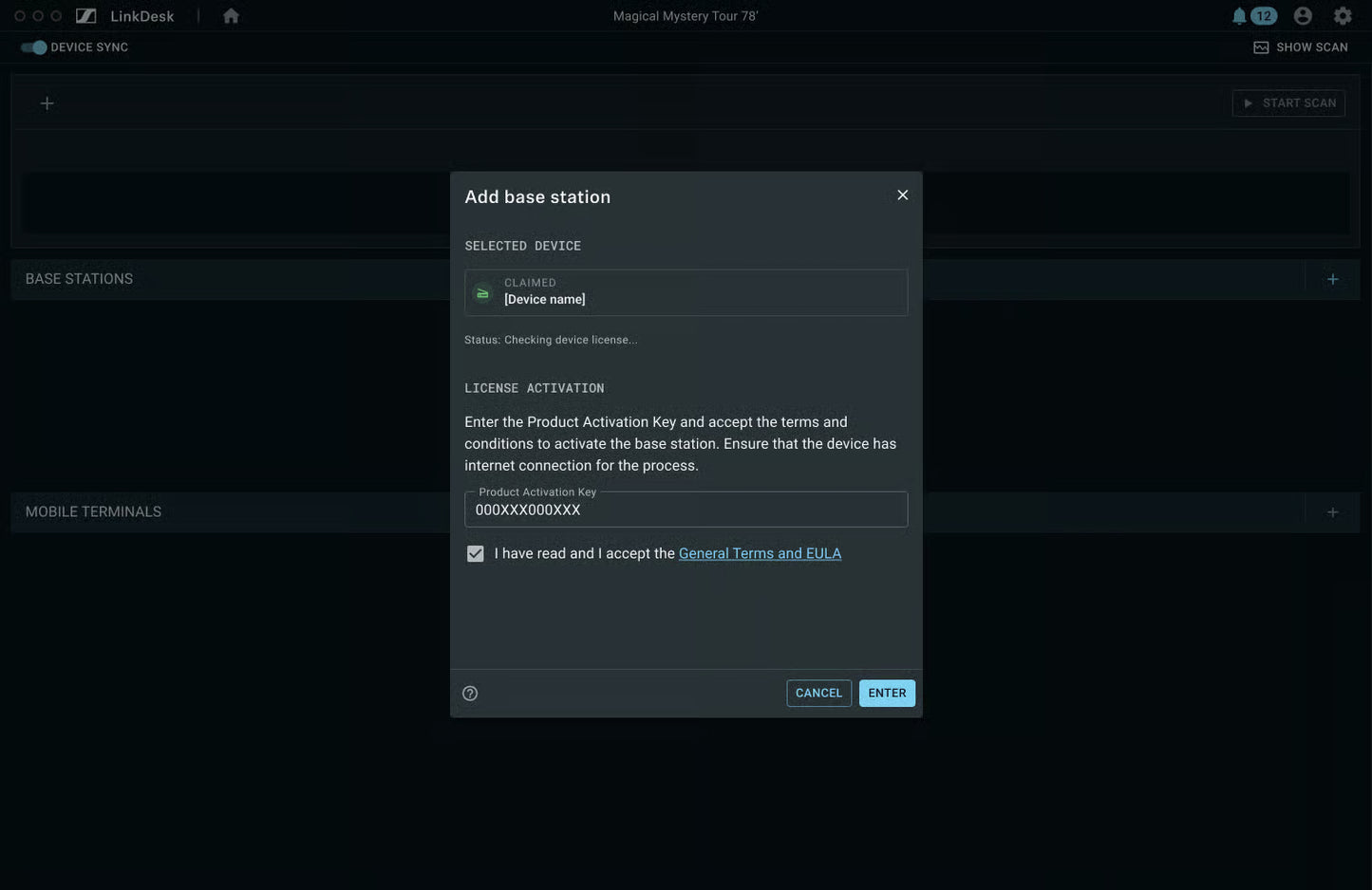 Sennheiser SPECTERA LIC License