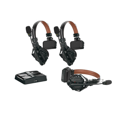 Hollyland Solidcom C1 Pro-3S Hollyland Solidcom C1 Pro Full Duplex Wireless Intercom System with 3 headsets;
