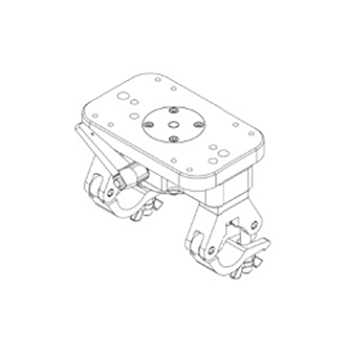 Robert Juliat RJFPAFIX0065 T4000 Suspension Followspot mount for Ø50mm pipe - SWL= 100 Kg