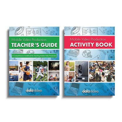 Datavideo TG-300 Mobile Production Teacher's guide, Activity Book, and tutorial videos.