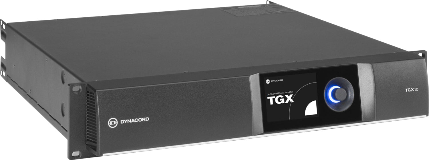 Electro-Voice TGX10 4x 2500 Watt DSP Amplifier with OMNEO / AES/EBU - PSSL ProSound and Stage Lighting