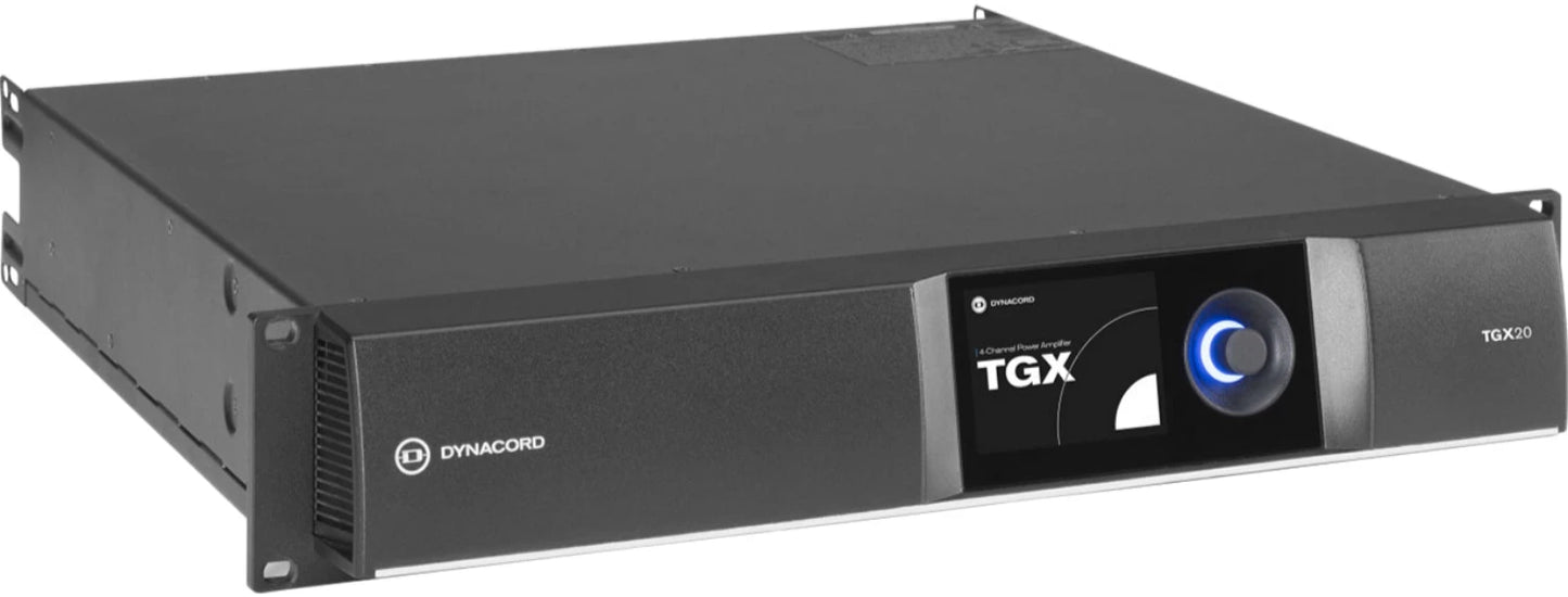 Electro-Voice TGX20 4x 5000 Watt DSP Amplifier with OMNEO / AES/EBU - PSSL ProSound and Stage Lighting