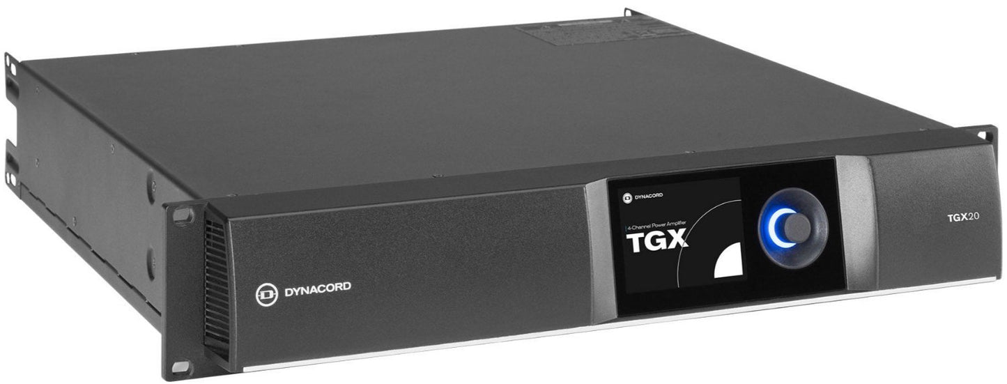 Electro-Voice TGX20 4x 5000 Watt DSP Amplifier with OMNEO / AES/EBU - PSSL ProSound and Stage Lighting