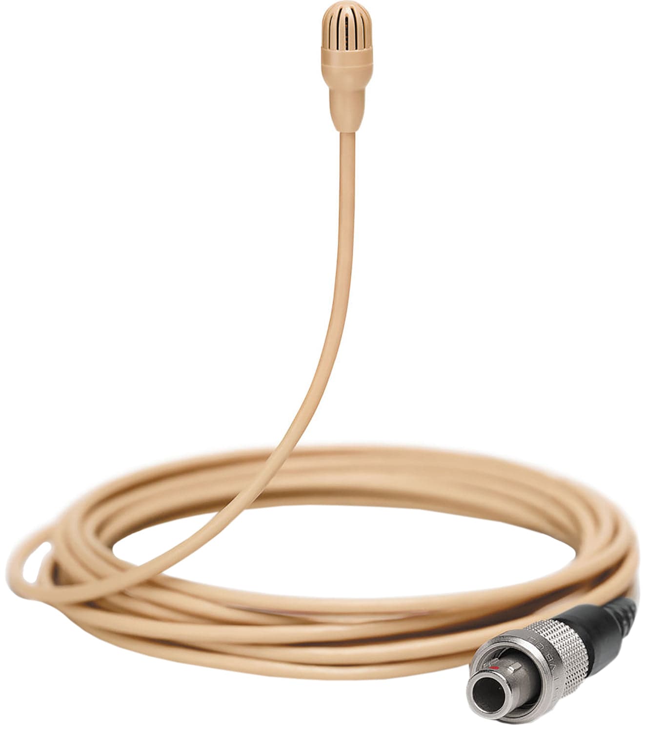 Shure TL45T/O-LEMO TwinPlex Subminiature Omnidirectional Lavalier Microphone - Tan - PSSL ProSound and Stage Lighting